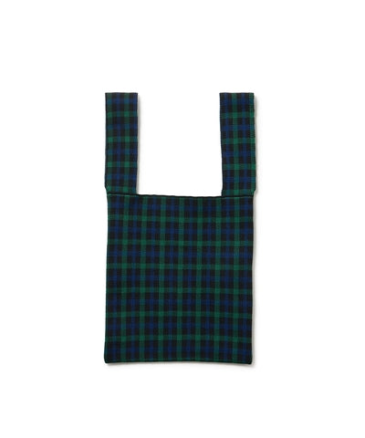【NEWERA】KNIT TOTE BAG CHECK NAVY