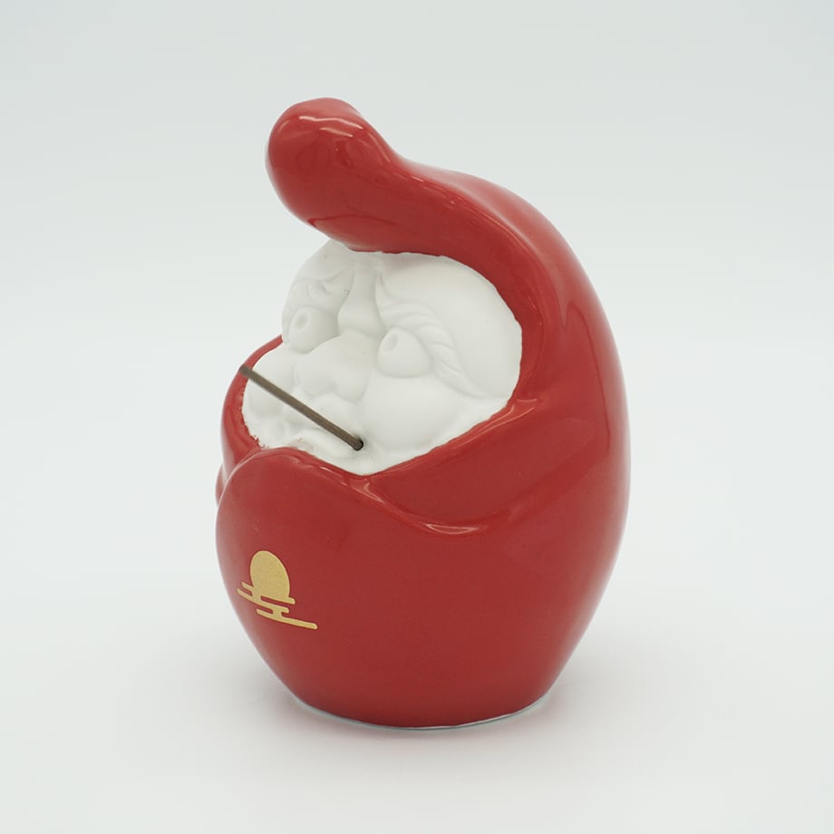 【九九谷】ツッパリダルマ　お香立て