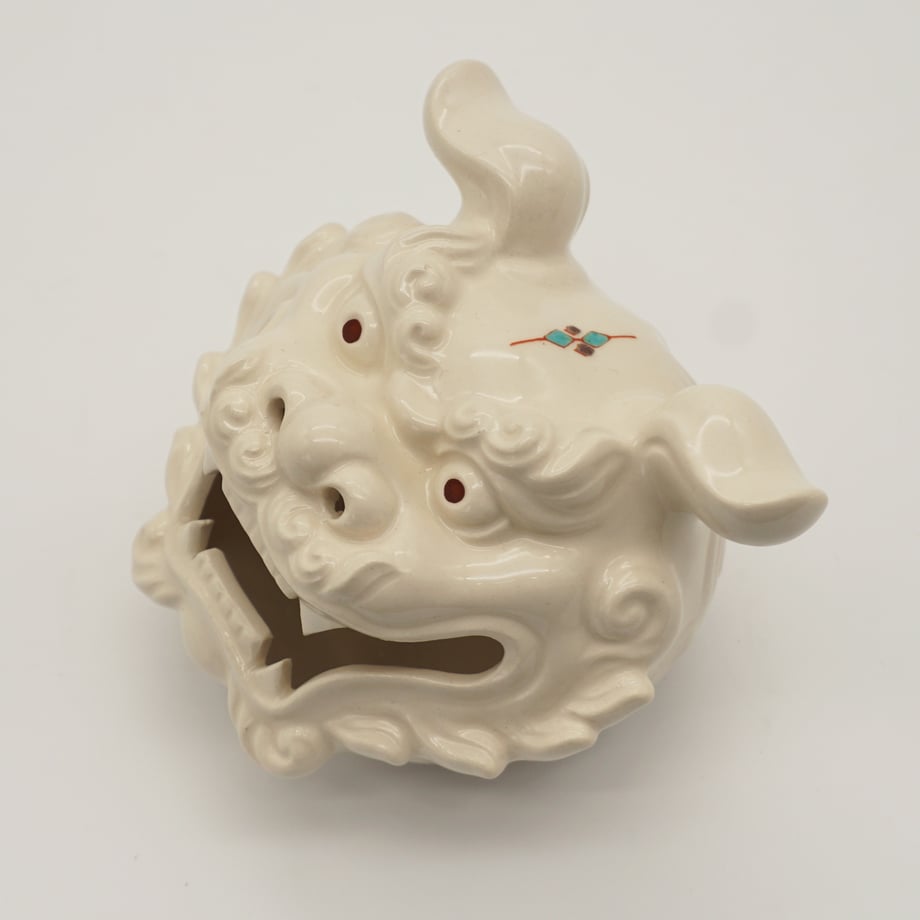 獅子　香木　パロサント スタンド置物