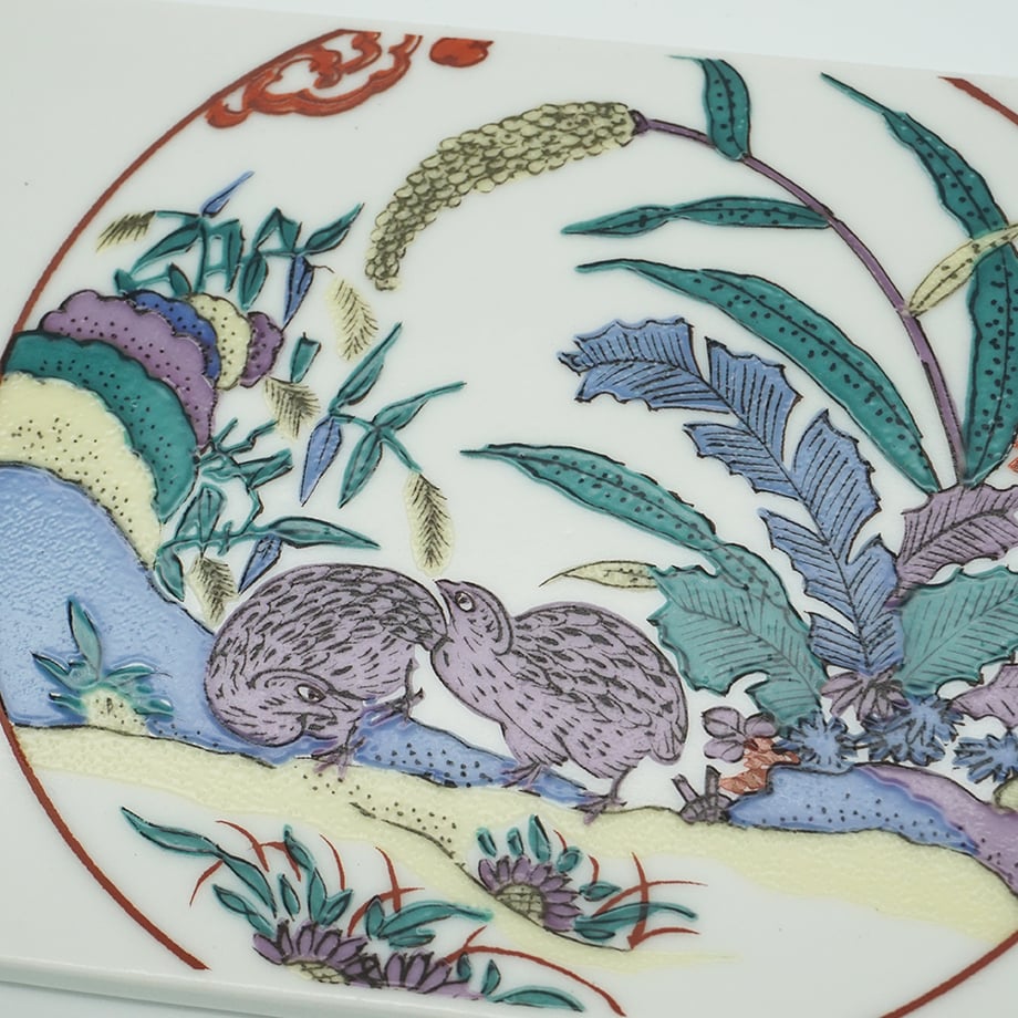 【九九谷】香木スタンド　キジ