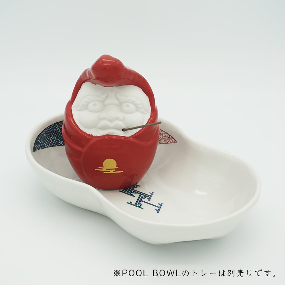 【九九谷】ツッパリダルマ　お香立て