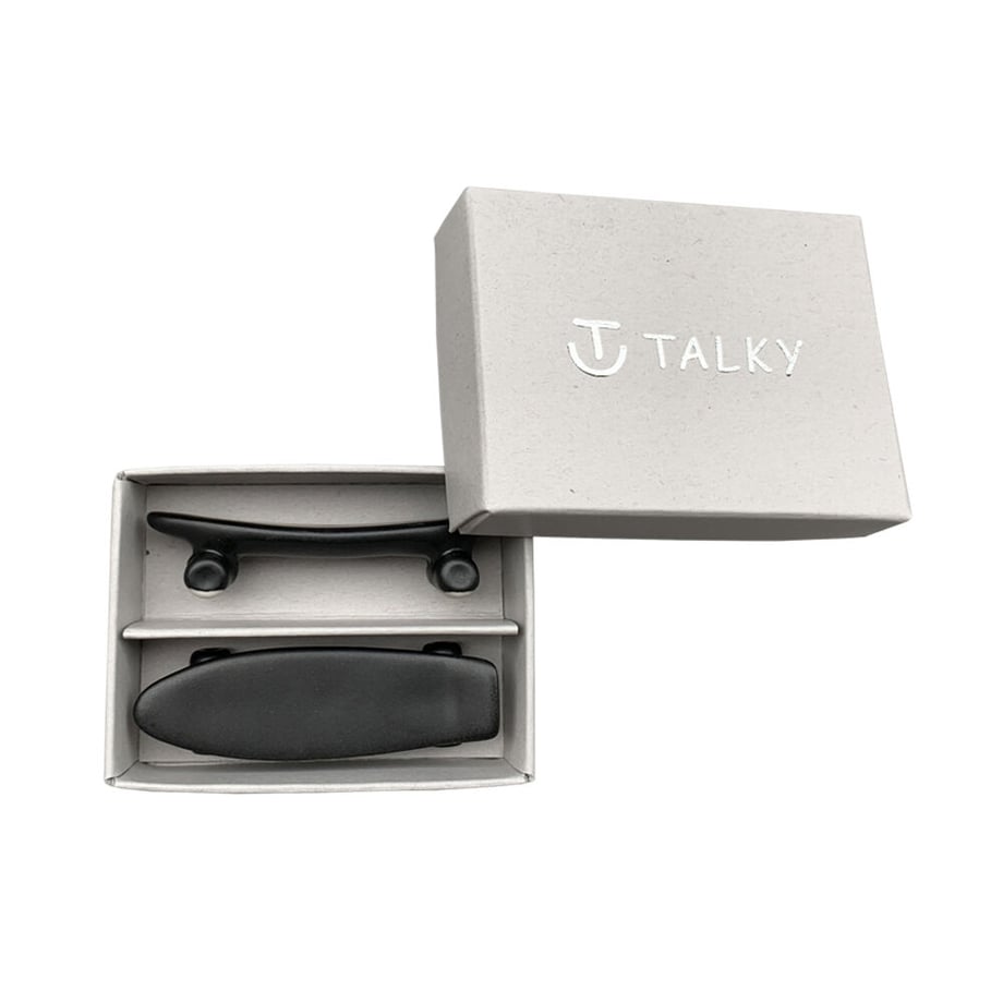 TALKY/skate board chopstick rest