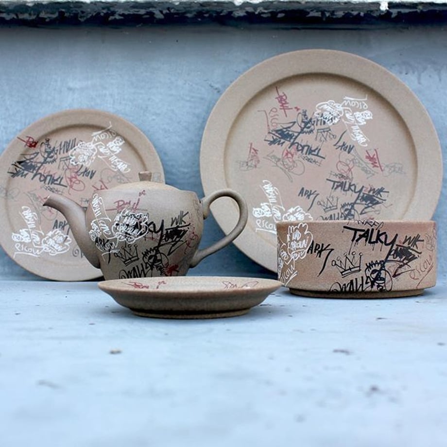 TALKY/WALL 平皿 (24cm)