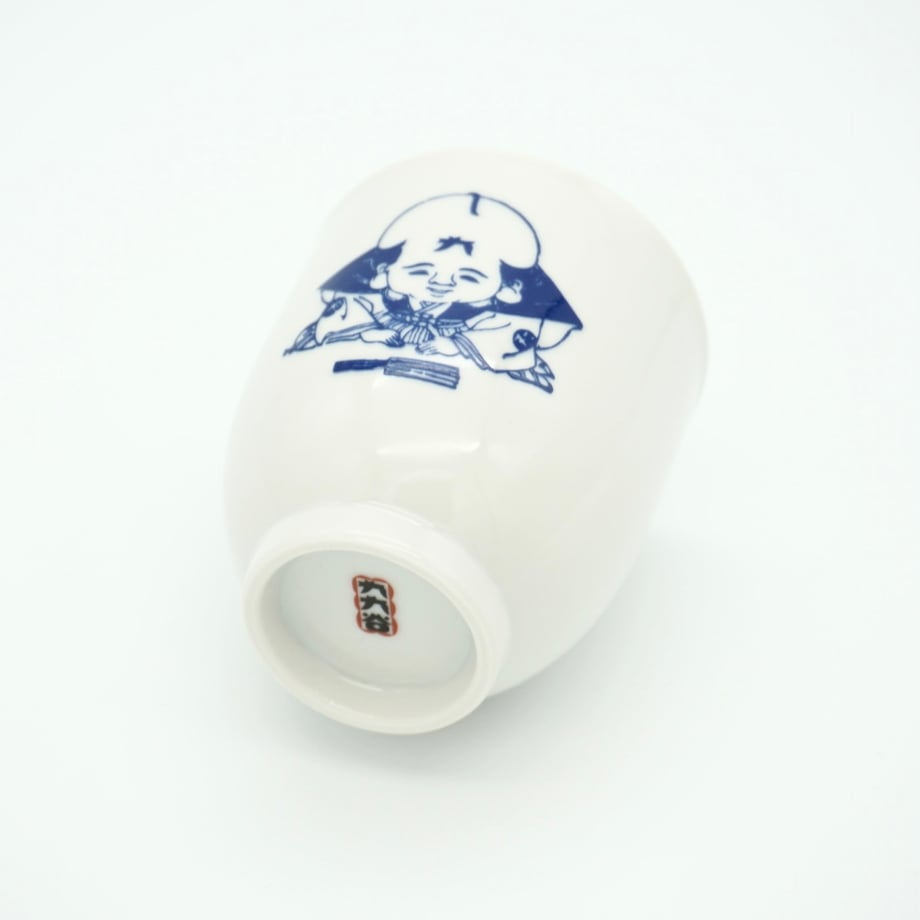 【九九谷】九谷ノ豆福助　湯呑み