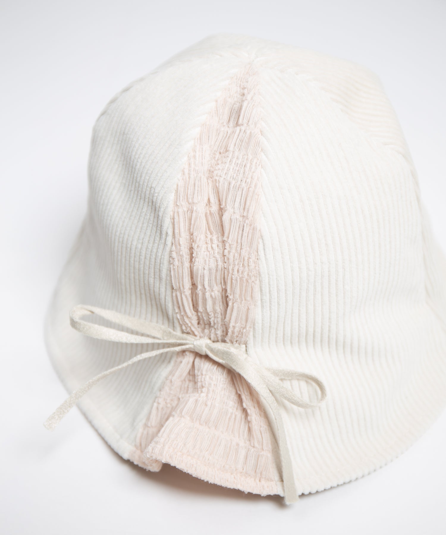 【Racal】Corduroy Ribbon Tulip Hat
