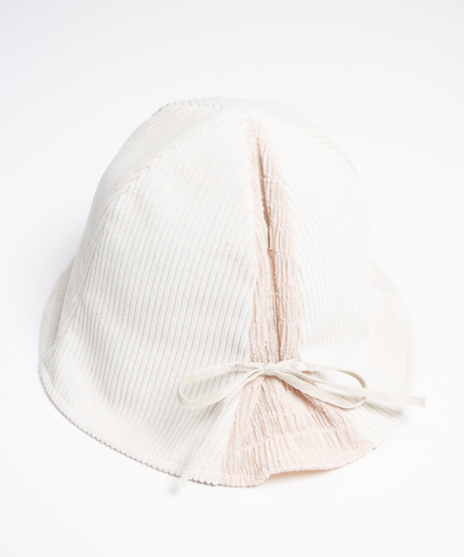 【Racal】Corduroy Ribbon Tulip Hat
