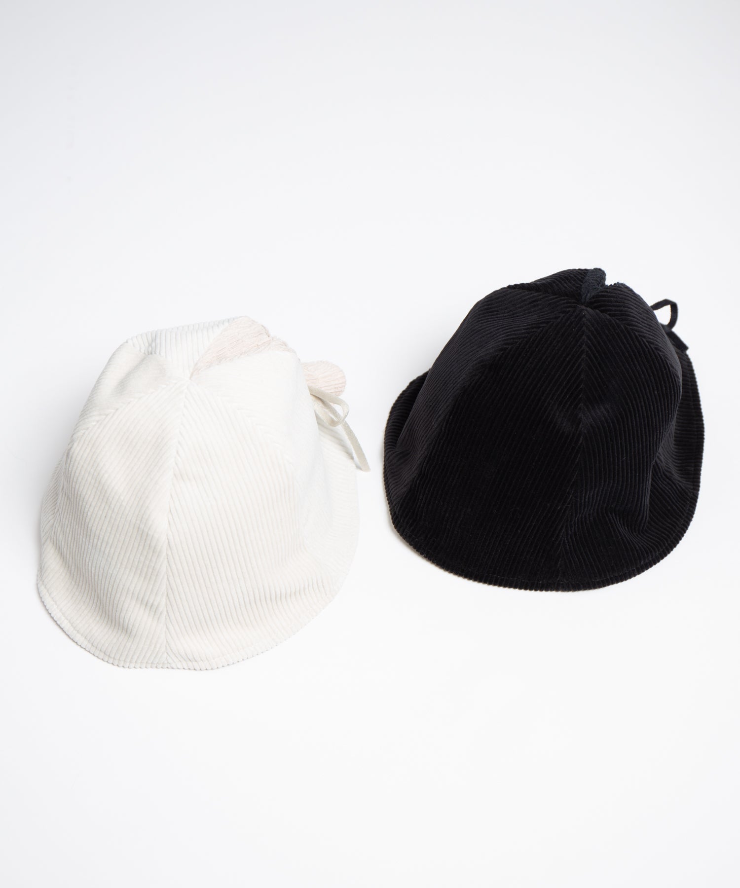 【Racal】Corduroy Ribbon Tulip Hat