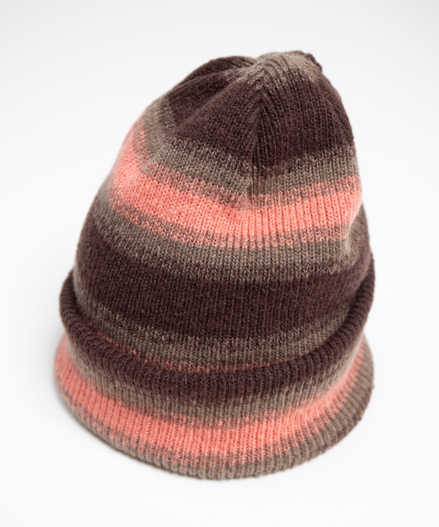 【Racal】Reversible Ombre Border Knit Cap