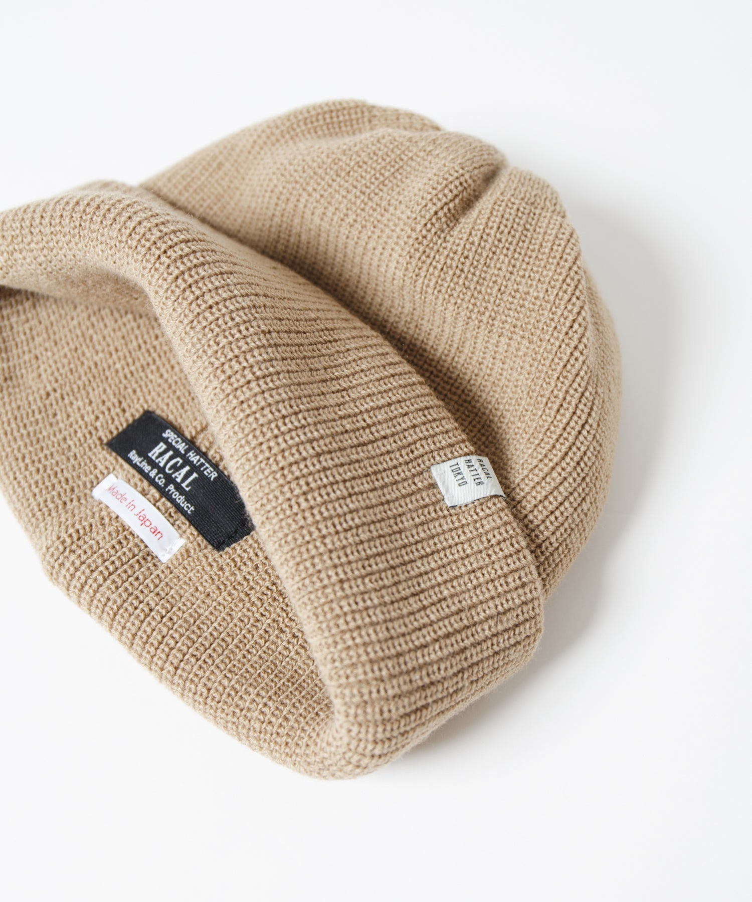 【Racal】Two-Way Knit Cap