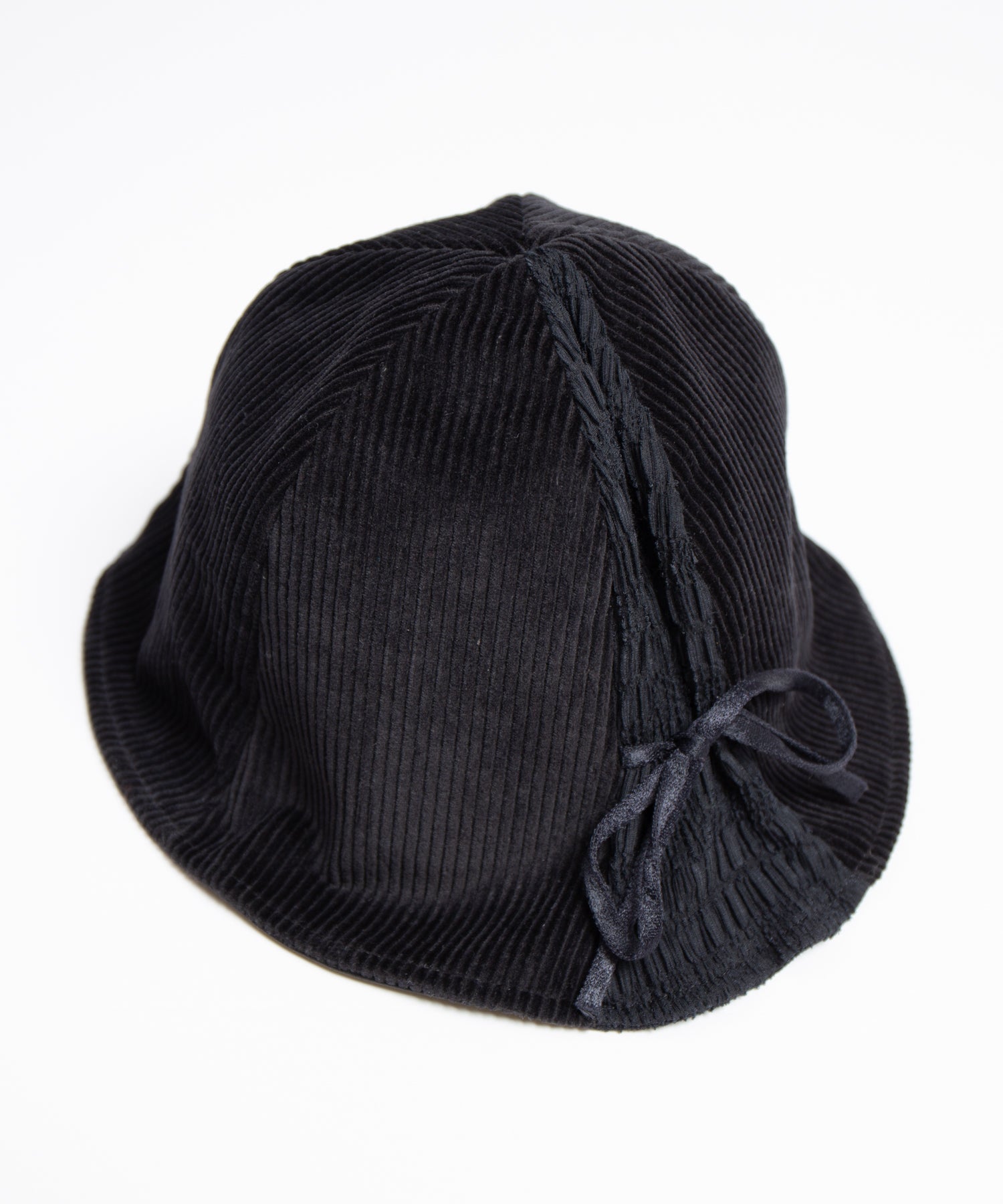 【Racal】Corduroy Ribbon Tulip Hat