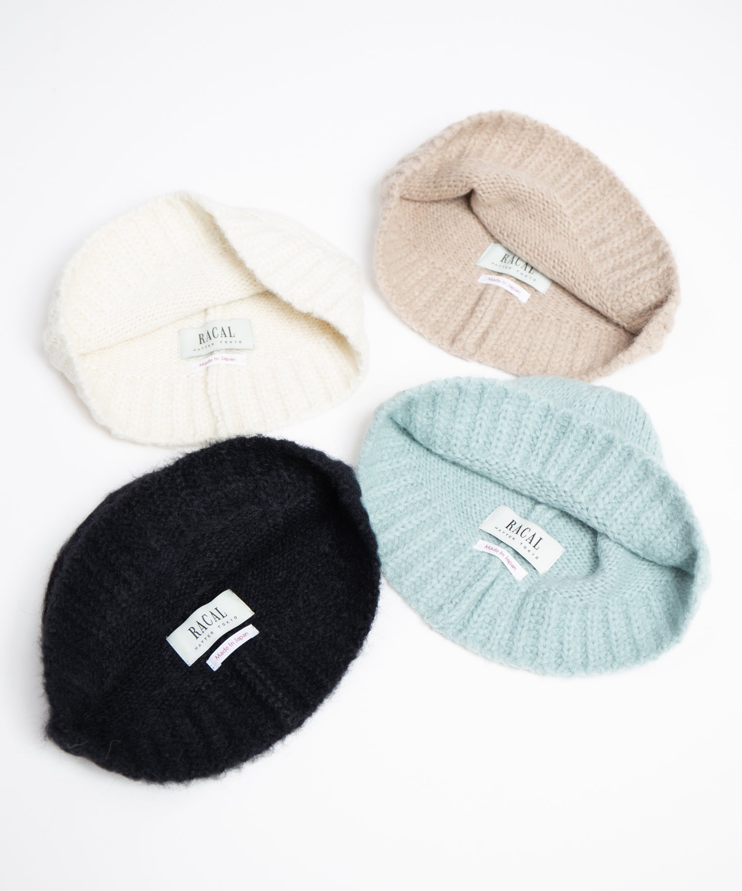 【Racal】Alpaca Knit Metro Hat